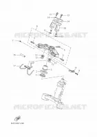 DIRECTION pour Yamaha TRACER 7 GT de 2024
