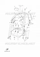 RESERVOIR A ESSENCE 2 pour Yamaha TRACER 7 GT de 2024