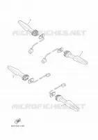 CLIGNOTANT pour Yamaha TRACER 7 35KW A2 de 2024
