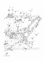CADRE pour Yamaha TRACER 7 35KW A2 de 2024