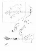 SELLE pour Yamaha TRACER 7 35KW A2 de 2024