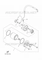 DEMARREUR pour Yamaha TRACER 7 GT 35KW A2 de 2024