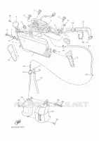 RADIATEUR / DURITES pour Yamaha TRACER 7 GT 35KW A2 de 2024