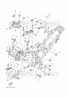 CADRE pour Yamaha TRACER 7 GT 35KW A2 de 2024