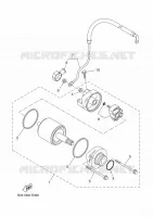 DEMARREUR pour Yamaha TRACER 7 GT 35KW A2 de 2024