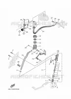 MAITRE CYLINDRE DE FREIN ARRIERE pour Yamaha TRACER 9 de 2024