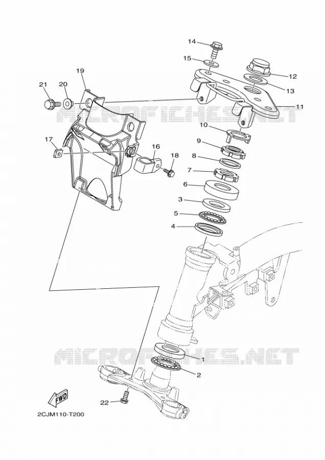 DIRECTION Yamaha MOTO 50 2024 TTR  TT-R50