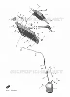 RADIATEUR / DURITES pour Yamaha R7 35KW A2 de 2024