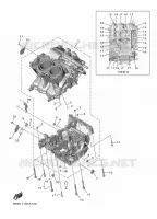CARTER MOTEUR pour Yamaha R7 35KW A2 de 2024