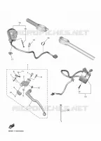 COMMODO / LEVIER pour Yamaha R7 35KW A2 de 2024