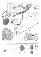 ELECTRIQUE 1 pour Yamaha R7 35KW A2 de 2024