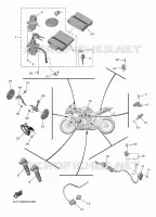 ELECTRIQUE 2 pour Yamaha R7 35KW A2 de 2024