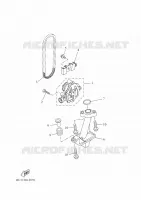 POMPE A HUILE pour Yamaha XSR 700 LEGACY 35KW A2 de 2024