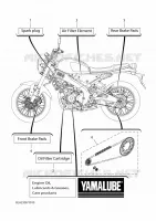PIECES D'ENTRETIEN pour Yamaha XSR 125 LEGACY de 2024