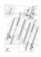 FOURCHE pour Yamaha TRACER 9 GT+ de 2024
