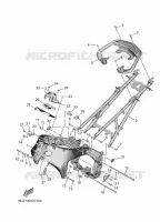 CADRE pour Yamaha TRACER 9 GT+ de 2024