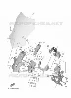 PARE BRISE pour Yamaha TRACER 9 GT+ de 2024