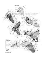 CARENAGE pour Yamaha TRACER 9 GT+ de 2024