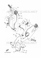 COMMODO / LEVIER pour Yamaha TRACER 9 GT+ de 2024