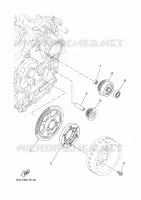 DEMARREUR pour Yamaha XSR 700 35KW A2 de 2024