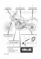 PIECES D'ENTRETIEN pour Yamaha XSR 700 35KW A2 de 2024