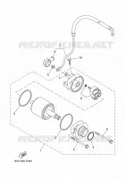 DEMARREUR pour Yamaha XSR 700 35KW A2 de 2024
