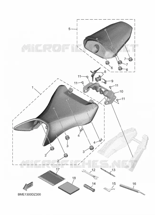 SELLE Yamaha MOTO 900 2024 MT  MTN890