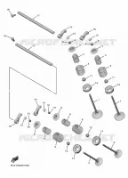 SOUPAPE pour Yamaha R1 de 2024