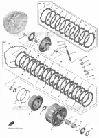 EMBRAYAGE DE DEMARREUR pour Yamaha R1 de 2024