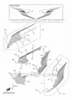 COUVERCLE LATERAL pour Yamaha R1 de 2024