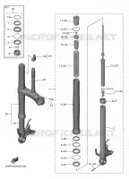 FOURCHE pour Yamaha R1 de 2024