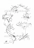 PROTEGE JAMBES pour Yamaha R125 de 2024