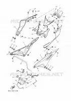 COUVERCLE LATERAL pour Yamaha R125 de 2024
