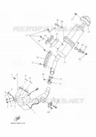 ECHAPPEMENT pour Yamaha TENERE 700 EXPLORE de 2024