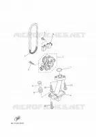 POMPE A HUILE pour Yamaha TENERE 700 EXPLORE de 2024