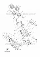 VILEBREQUIN / PISTON pour Yamaha TENERE 700 EXPLORE de 2024