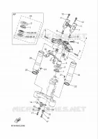 DIRECTION pour Yamaha MT-07 de 2024