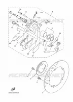 ETRIER DE FREIN ARRIERE pour Yamaha MT-07 de 2024