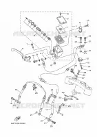MAITRE CYLINDRE DE FREIN AVANT pour Yamaha MT-07 de 2024
