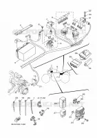 PARTIE ELECTRIQUE 1 pour Yamaha MT-07 de 2024