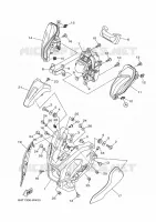 PHARE  pour Yamaha MT-07 de 2024