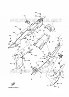 COUVERCLE LATERAL pour Yamaha MT-07 de 2024