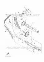 ARBRE A CAMES / CHAINE DE DISTRIBUTION pour Yamaha MT-07 35KW A2 de 2024
