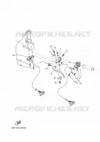 COMMODO / LEVIER pour Yamaha MT-07 35KW A2 de 2024