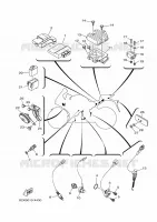PARTIE ELECTRIQUE 2 pour Yamaha R3 de 2024