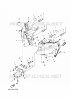 PHARE  pour Yamaha R3 de 2024