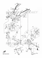 SUPPORT / REPOSE PIEDS pour Yamaha D'ELIGHT 125 de 2024