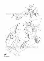 PROTEGE JAMBES pour Yamaha D'ELIGHT 125 de 2024