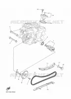 ARBRE A CAMES / CHAINE DE DISTRIBUTION pour Yamaha D'ELIGHT 125 de 2024