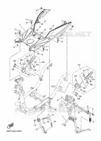 BEQUILLE / REPOSE PIEDS pour Yamaha D'ELIGHT 125 de 2024